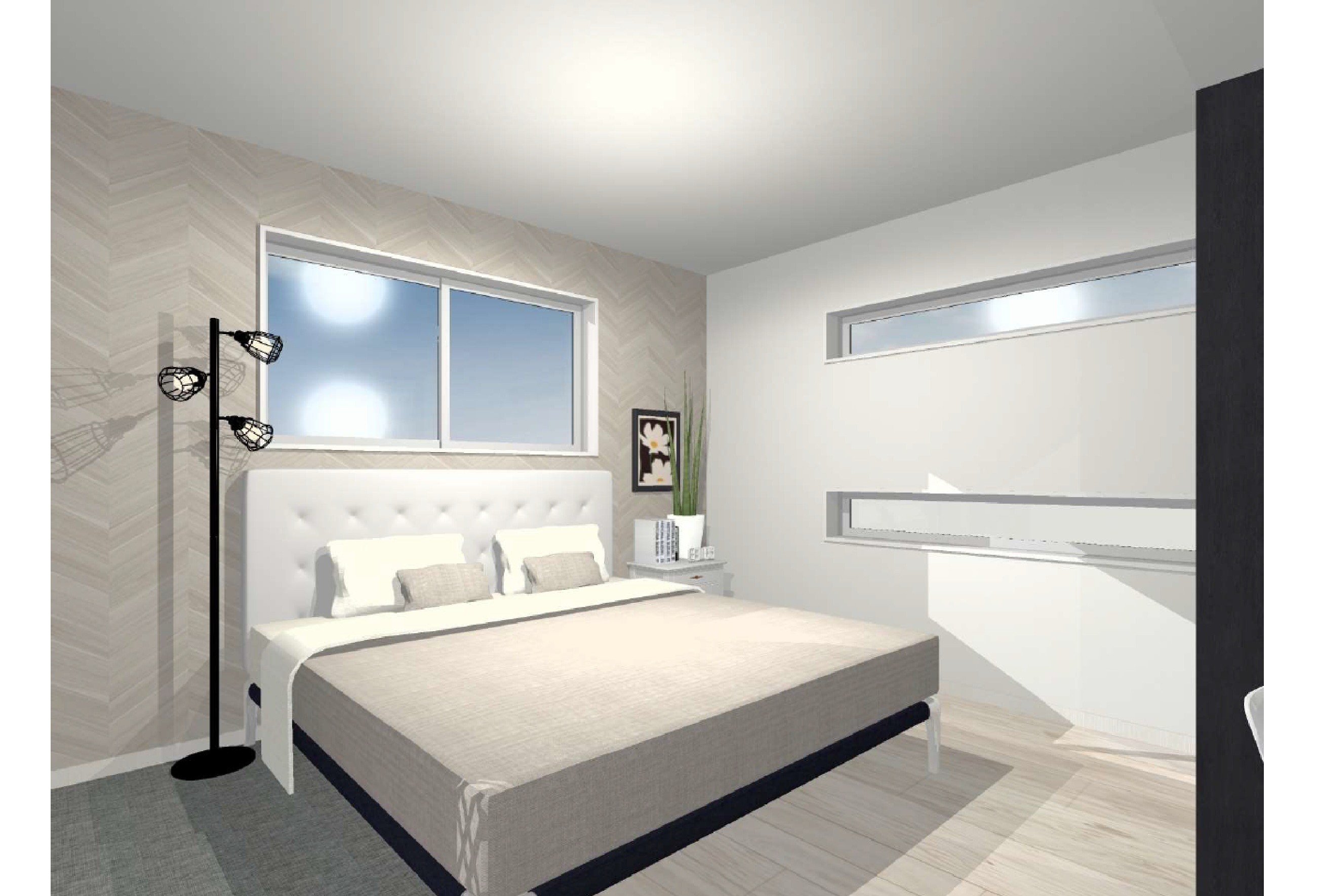 (建物プラン例) 7.5帖のゆったり主寝室にWIC付き。毎日の暮らしに、ちょっと贅沢な収納を。