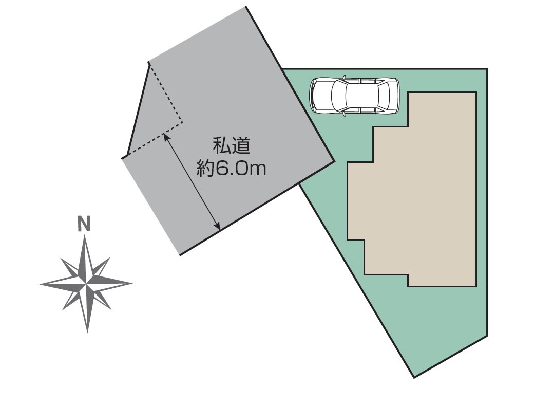 南側にお庭があり、陽当りも良好です♪