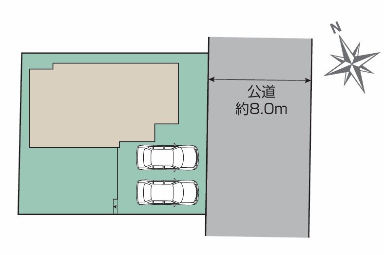 駐車2台可能◎