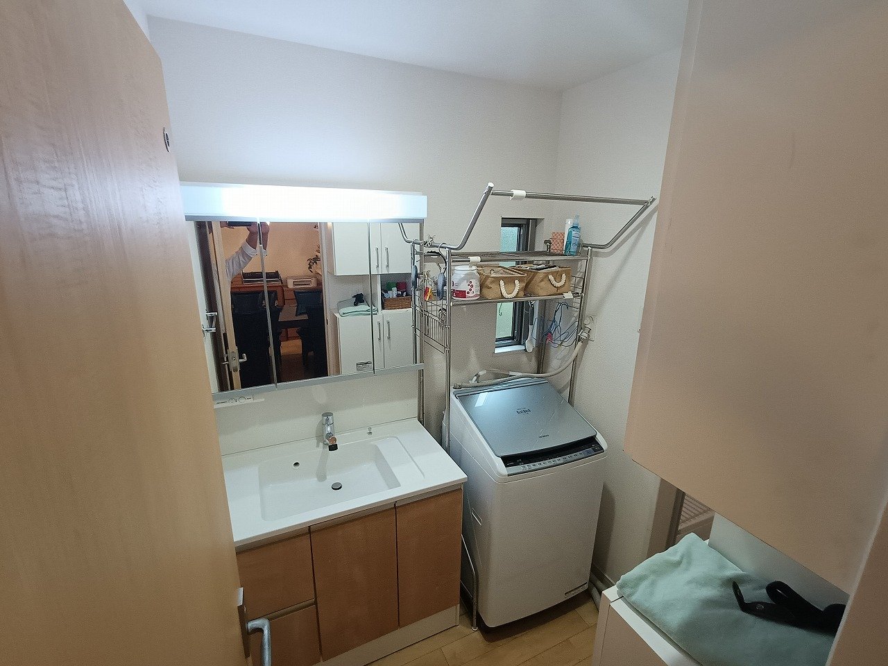 ◆三面鏡タイプ洗面化粧台◆