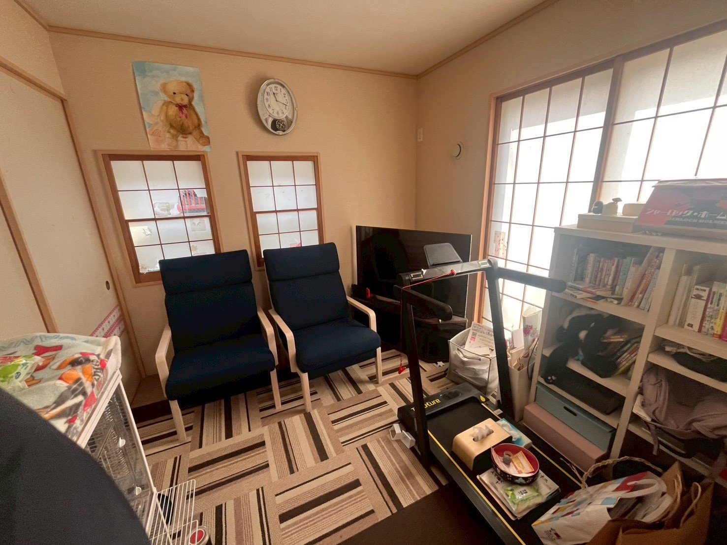 客間にも、ワークスペースにも。自在に使える便利な和室◎