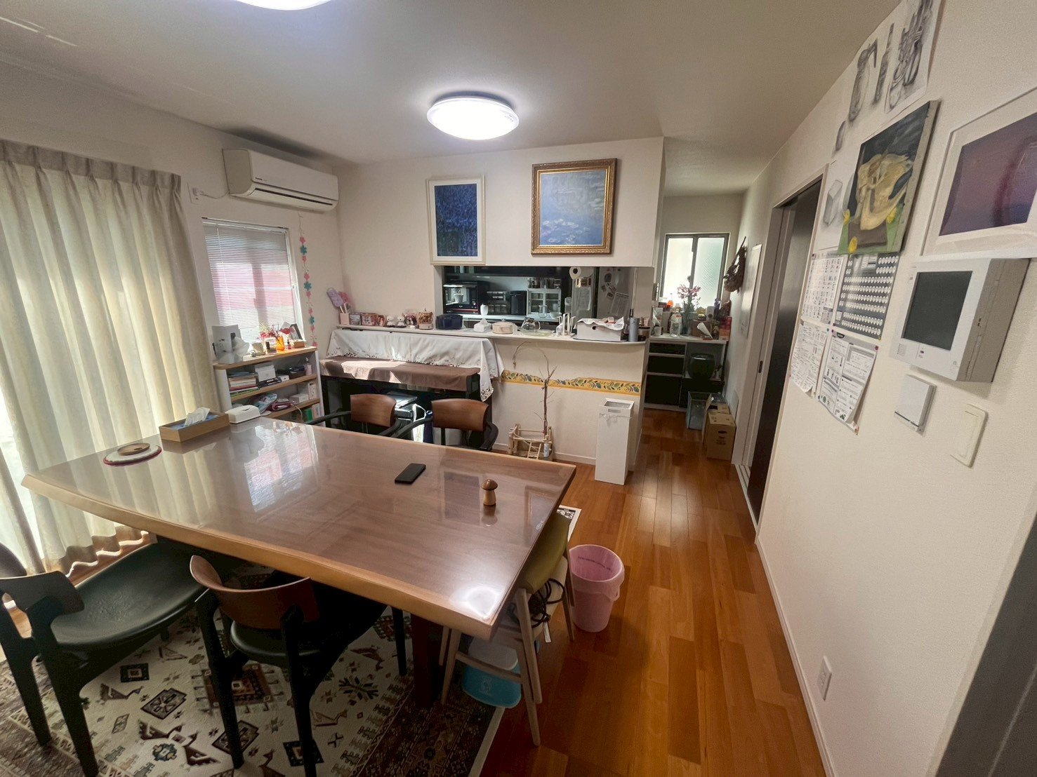 キッチンとダイニングの動きがスムーズ。家事も家族時間も大切にできる空間